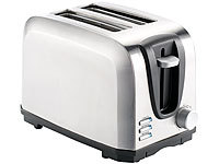 Rosenstein & Söhne Edelstahl-Toaster für 2 Scheiben, 650 W; Wasserkocher mit Temperaturwahl Wasserkocher mit Temperaturwahl Wasserkocher mit Temperaturwahl Wasserkocher mit Temperaturwahl 