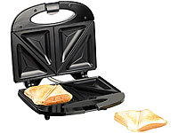 Rosenstein & Söhne Sandwich-Toaster für 2 Portionen; Waffeleisen 