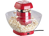 Rosenstein & Söhne Heißluft-Popcorn-Maschine mit Auffangschale, für 80 g Mais, 1.200 Watt; Popcornmaschinen Popcornmaschinen Popcornmaschinen 