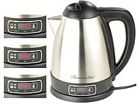 ; Wasserkocher und Teebereiter mit Temperaturwahlen 