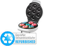 Rosenstein & Söhne Mini-Donut-Maker, antihaftbeschichtet, 1.000 Watt Versandrückläufer; Popcornmaschinen 