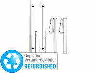 Rosenstein & Söhne Premium-Trinkhalme, Metall-Teleskop-Trinkhalm