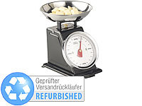 Rosenstein & Söhne Analoge Retro-Küchenwaage Versandrückläufer; Popcornmaschinen Popcornmaschinen 