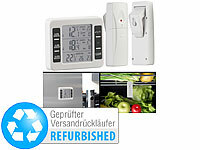 Rosenstein & Söhne Digitales Funk-Kühl & Gefrierschrank-Thermometer, Versandrückläufer; Doppelwandige Vakuum-Isolierflaschen Doppelwandige Vakuum-Isolierflaschen 