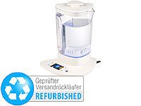 Rosenstein & Söhne Wasserstoff-Ionisator für basisches Trinkwasser (Versandrückläufer); Wasserkocher mit Temperaturwahl 