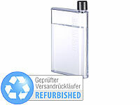 Rosenstein & Söhne Ultraflache Wasser-Flasche Versandrückläufer; Smoothie-Maker, Lunchbox-Sets Smoothie-Maker, Lunchbox-Sets 