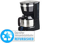 Rosenstein & Söhne Filterkaffee-Maschine, Isolierkanne, für 8 Tassen (Versandrückläufer); Heißluftfritteusen 