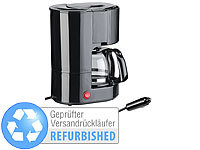 Rosenstein & Söhne Lkw-Filterkaffee-Maschine, bis zu 3 Tassen, 650 ml, Versandrückläufer
