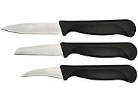 Rosenstein & Söhne 3 couteaux pour fruits et légumes