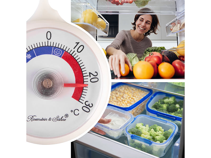 ; Digitale Gefrier- & Kühlschrankthermometer Digitale Gefrier- & Kühlschrankthermometer Digitale Gefrier- & Kühlschrankthermometer 
