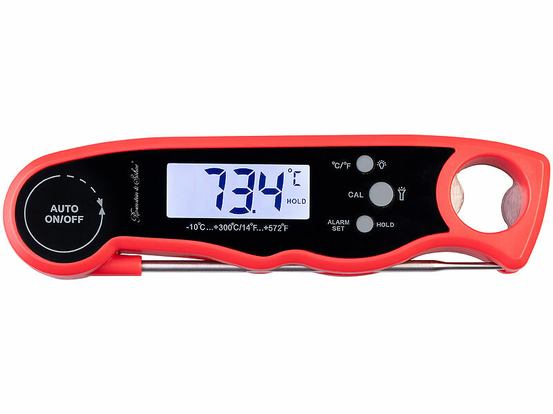 ; Funk Braten- & Grill-Thermometer, Kabellose BT-Grill- und Ofenthermometer mit Garraumtemperaturmessung Funk Braten- & Grill-Thermometer, Kabellose BT-Grill- und Ofenthermometer mit Garraumtemperaturmessung 