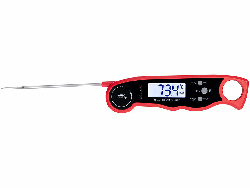 ; Funk Braten- & Grill-Thermometer, Kabellose BT-Grill- und Ofenthermometer mit Garraumtemperaturmessung Funk Braten- & Grill-Thermometer, Kabellose BT-Grill- und Ofenthermometer mit Garraumtemperaturmessung 
