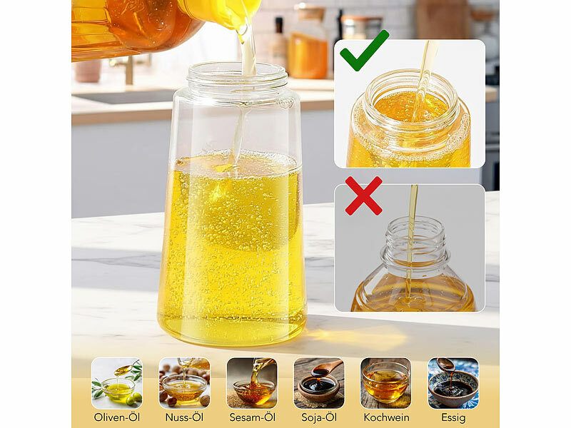 ; Essig- & Öl-Sprüher Essig- & Öl-Sprüher Essig- & Öl-Sprüher 