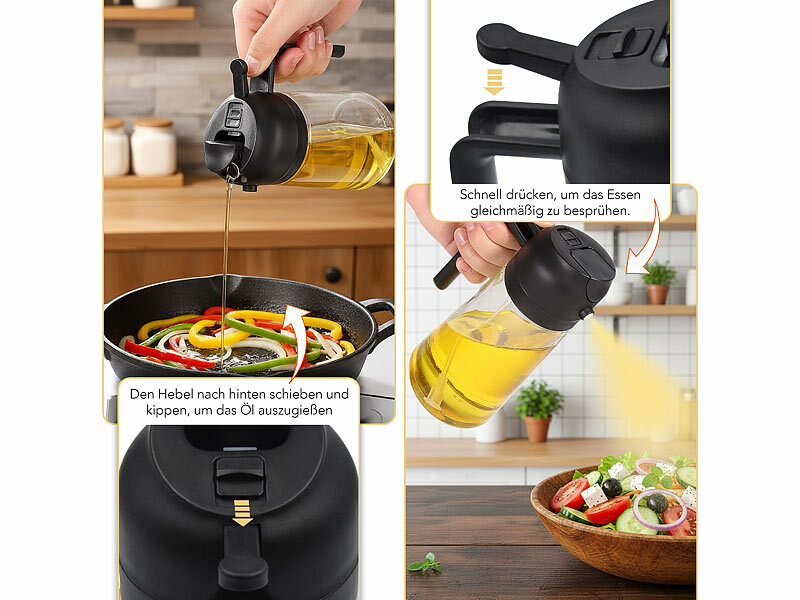 ; Essig- & Öl-Sprüher Essig- & Öl-Sprüher Essig- & Öl-Sprüher 