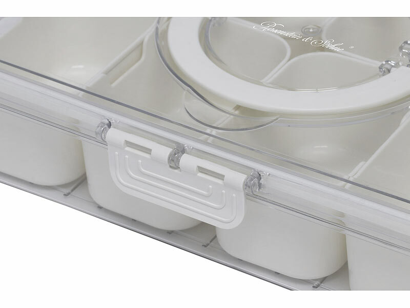 ; Snackbox mit Fächern Snackbox mit Fächern Snackbox mit Fächern 