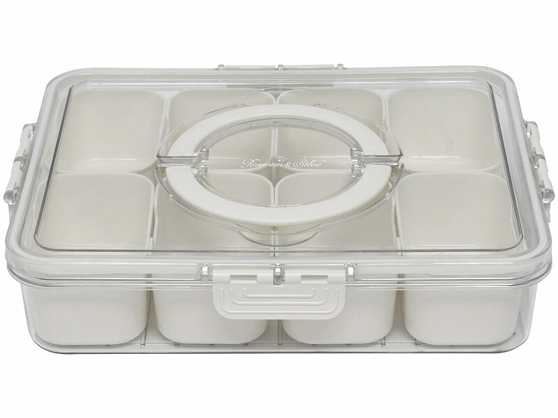 ; Snackbox mit Fächern Snackbox mit Fächern Snackbox mit Fächern 