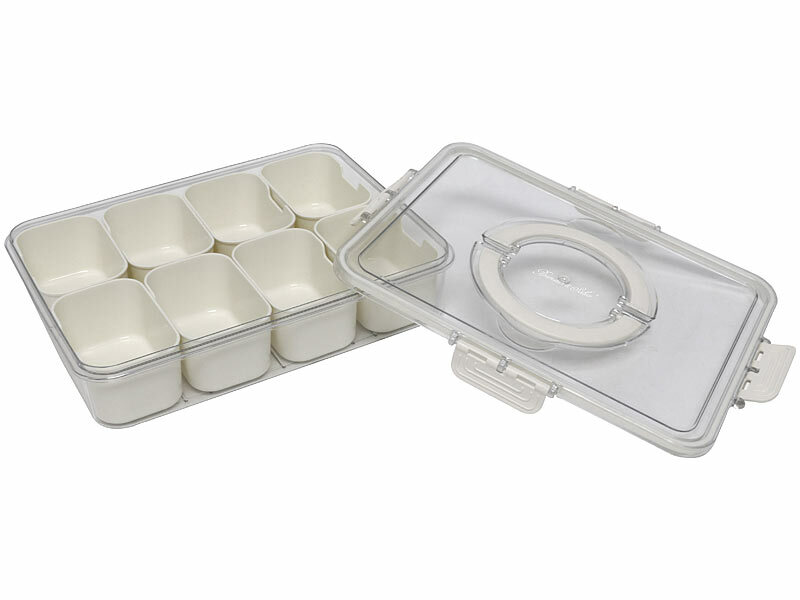 ; Snackbox mit Fächern Snackbox mit Fächern Snackbox mit Fächern 