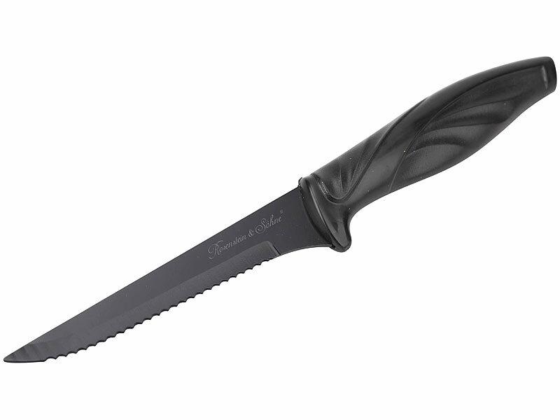 ; Keramik-Küchenmesser, Frühstücksmesser mit Wellenschliff Keramik-Küchenmesser, Frühstücksmesser mit Wellenschliff Keramik-Küchenmesser, Frühstücksmesser mit Wellenschliff