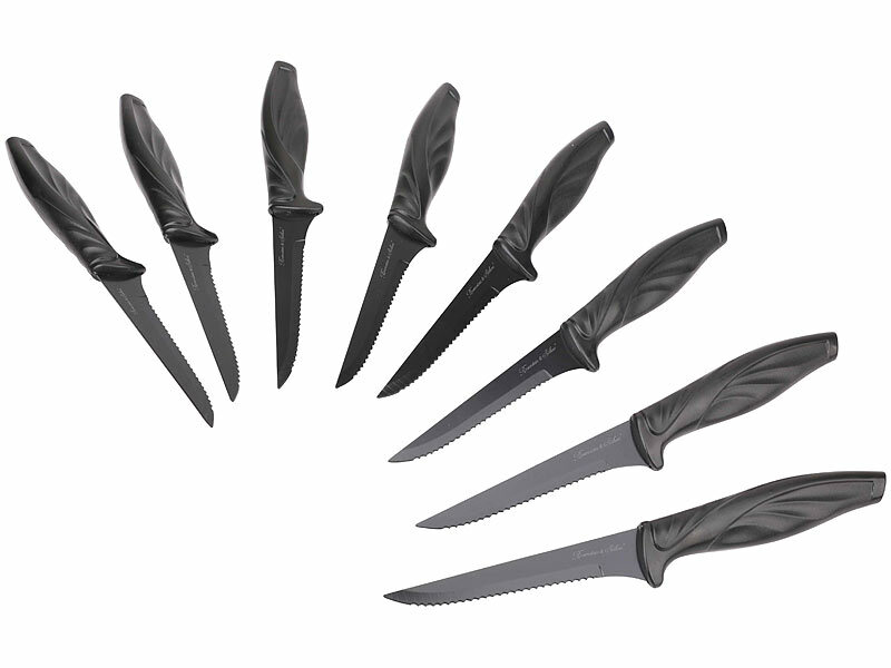 ; Keramik-Küchenmesser, Frühstücksmesser mit Wellenschliff Keramik-Küchenmesser, Frühstücksmesser mit Wellenschliff Keramik-Küchenmesser, Frühstücksmesser mit Wellenschliff