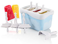 ; Eiswürfelbereiter, Silikon Schleck-Eisformen mit Holz-StielenEiswürfelbereiter mit Eiswasserspender 