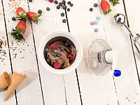 ; Silikon Schleck-Eisformen mit Holz-Stielen Silikon Schleck-Eisformen mit Holz-Stielen 