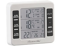 PROFI Kühlschrank Thermometer Gefrierschrank kabellos Funk Frostwarner ALARM