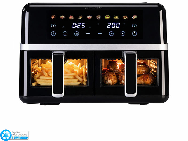 ; Heißluftfritteusen, Halogenöfen Heißluftfritteusen, Halogenöfen
