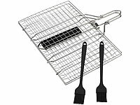 Rosenstein & Söhne Fischgrillzange, Fischgriller, Fisch-Grillhalter