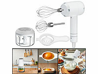 Rosenstein & Söhne Akku Mixer, Kaffeemühle, Mini-Mixer