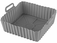 Rosenstein & Söhne Silikonkörbe, Backform Silikon Heißluftfritteuse