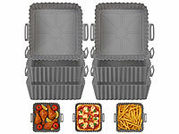 Rosenstein & Söhne Silikonkorb, Backeinsätze Silikon Airfryer