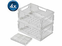 Rosenstein & Söhne Kühlschrank Körbe, Lebensmittelaufbewahrungsboxen