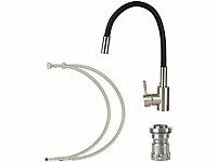 ; Edelstahl-Küchenarmaturen mit flexiblem Silikon-Auslauf, Niederdruck Edelstahl-Küchenarmaturen mit flexiblem Silikon-Auslauf, Niederdruck Edelstahl-Küchenarmaturen mit flexiblem Silikon-Auslauf, Niederdruck Edelstahl-Küchenarmaturen mit flexiblem Silikon-Auslauf, Niederdruck 