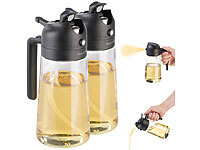 Rosenstein & Söhne Öl und Essigsprüher, Ölsprayflasche; Essig- & Öl-Sprüher Essig- & Öl-Sprüher Essig- & Öl-Sprüher 