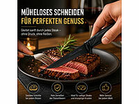 ; Keramik-Küchenmesser, Frühstücksmesser mit Wellenschliff Keramik-Küchenmesser, Frühstücksmesser mit Wellenschliff Keramik-Küchenmesser, Frühstücksmesser mit Wellenschliff