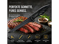 ; Keramik-Küchenmesser, Frühstücksmesser mit Wellenschliff Keramik-Küchenmesser, Frühstücksmesser mit Wellenschliff Keramik-Küchenmesser, Frühstücksmesser mit Wellenschliff