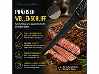 ; Keramik-Küchenmesser, Frühstücksmesser mit Wellenschliff Keramik-Küchenmesser, Frühstücksmesser mit Wellenschliff Keramik-Küchenmesser, Frühstücksmesser mit Wellenschliff