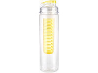 Gourde 0.8 L avec filtre pour herbes et fruits  Jaune