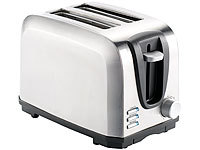 Rosenstein & Söhne Edelstahl-Toaster für 2 Scheiben, 650 W; Wasserkocher mit Temperaturwahl, Heißluftfritteusen Wasserkocher mit Temperaturwahl, Heißluftfritteusen Wasserkocher mit Temperaturwahl, Heißluftfritteusen Wasserkocher mit Temperaturwahl, Heißluftfritteusen Wasserkocher mit Temperaturwahl, Heißluftfritteusen 