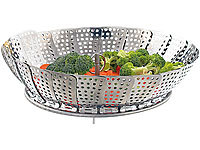 Panier ajustable pour cuisson vapeur