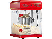 Rosenstein & Söhne Profi-Retro-Popcorn-Maschine "Cinema" mit Edelstahl-Topf im 50er-Stil; Joghurt-Bereiter Joghurt-Bereiter Joghurt-Bereiter 