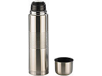 Bouteille isotherme en inox + gobelet  Grande 1 L 