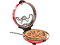 Rosenstein & Söhne Pizza-Maker mit Timer und Steinofenplatte (refurbished)