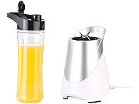 Rosenstein & Söhne Blender 2 en 1 "BR-600" avec récipient pour boisson; Küchenmaschinen-Sets Küchenmaschinen-Sets Küchenmaschinen-Sets Küchenmaschinen-Sets 