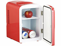 Mini réfrigérateur 2 en 1 avec prise 12 / 230 V  rouge