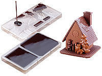 Moule à chocolat  "Maison de Noël"