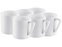 Rosenstein & Söhne 6 Tasses "Kuài" en porcelaine Bone China