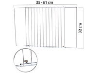 Rosenstein & Söhne Universal Gitter/-einlegeboden, für Kühlschrank/Gefrierfach; Dessertringe Dessertringe Dessertringe 