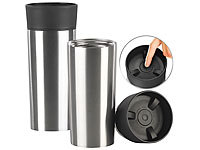 2 gobelets isothermes 360 ml à fermeture Quick Press