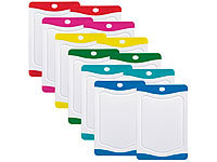 Rosenstein & Söhne 12er-Set Schneidebretter in 6 Farben, antibakteriell, je 20 x 15 cm; Lunchbox-Sets Lunchbox-Sets Lunchbox-Sets Lunchbox-Sets 